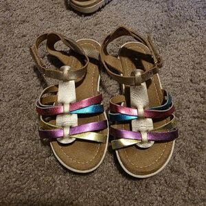 Multicolor Strappy Kids Sandals